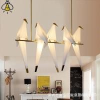 ราคา โคมไฟระย้ารูปนกที่มีบุคลิกสร้างสรรค์หลังสมัยใหม่เรียบง่ายทันสมัยห้องนอนระเบียงห้องรับประทานอาหารห้องนั่งเล่นโคมระย้านกกร (25274968654)