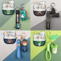 ราคา For EDIFIER X5 PRO Gen 2 Case Solid Color Short Lanyard Pendant Creative Cartoon Silicone Soft Shell Suitable for EDIFIER X5 Pro 2025 Shockproof Case Cute Protective Cover (40764735276)