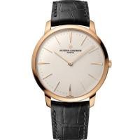ราคา [VC ] นาฬิกา Vacheron 18K Rose Gold Manual Mechanical Watch ชาย 81180/000R (26102462323)