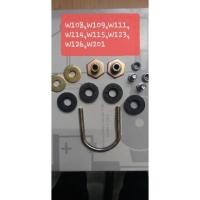 ราคา Benz(เบนซ์)ชุดซ่อมท่อไอเสียตัวยู(U)W123,W201,W116,W115,W109,W126(a) (10548971492)