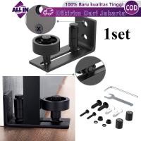 ราคา ลูกกลิ้งประตูบานเลื่อน-ชุดคู่มือชั้นปรับระดับได้สําหรับประตูโรงนาประตูห้องนอนตู้เสื้อผ้าบานเลื่อนไม้ (27290592444)