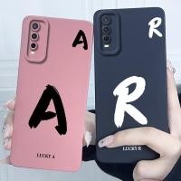 ราคา สําหรับVivo Y20 Y20S Y20 2021 Y11S Y12AกรณีLuckyเริ่มต้นคู่ซิลิโคนSoft Matteโทรศัพท์กันชนสําหรับVivo Y20i 2021 Y12S Y20s Gปลอก (40914079269)