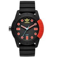 ราคา Adidas นาฬิกาข้อมือผู้ชาย Originals ADH3176 Black Silicone Quartz Sport Watch (578538795)