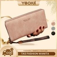 ราคา Arryaa - กระเป๋าสตางค์ใบยาวผู้หญิงกระเป๋าสตางค์หนังใบยาวสีชมพูผู้หญิง (44026367810)