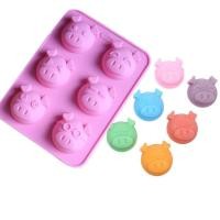 ราคา พิมพ์ซิลิโคน รูปหมู 6 ช่อง พิมพ์วุ้น พิมพ์ขนมเค้ก พิมพ์ขนม พิมพ์วุ้น3มิติ พิมพ์เค้ก พิมพ์วุ้นแฟนซี แม่พิมพ์ทำวุ้น3dT1136 (4278117219)