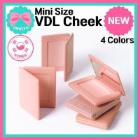ราคา [ใหม่] VDL cheek blusher korea mini ขนาด 4 สี พาเลทบลัชออนสีม่วง แก้มพีช (40805586066)