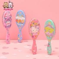 ราคา แปรงเปียก Sanrio Hello Kitty & Friends Hairbrush - แปรงเปียกแปรงผม Anti Hair Fall - หวีป้องกันผมร่วง - หวีป้องกันการพันกัน - หวีเด็กนุ่ม - Sanrio Hello Kitty Kuromi Character Childrens Comb (554515473
