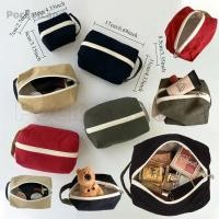 ราคา กระเป๋าสตางค์ กระเป๋าแต่งหน้าแบบพกพา On-the-Go Color Blocking Organizer, Sail Bag Style Travel Handbag with Solid Color Channels,Lightweight Makeup Case for, Travel Essentials (40326772774)