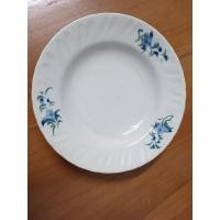 ราคา จานกระเบื้องเซรามิคโบราณ ลายดอกไม้จีน เส้นผ่าศูนย์กลาง 6นิ้ว Antique ceramic plate flowers pattern (23759742406)