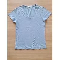 ราคา เสื้อผู้หญิง Giordano ของแท้100% Size XL สีฟ้าอ่อน (41261826660)