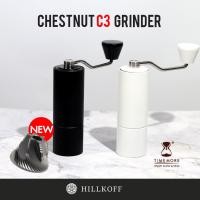 ราคา Hillkoff : เครื่องบดกาแฟมือหมุน TimeMore Chestnut C3 : Black / White เครื่องบดกาแฟ (18188682113)