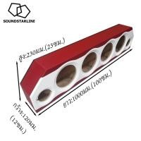 ราคา ซาวด์สตาร์ SCMT6442RWตู้ลำโพงหุ้มหนังสีแดง-ขาวสำหรับลำโพงกลาง6.5นิ้ว4ดอกและลำโพงแหลม4นิ้ว2ดอก (18216015127)
