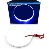 ราคา X xotic tech 82 มม./3.2 กระจังหน้าด้านหลังป้ายโลโก้สัญลักษณ์พื้นหลังไฟส่องสว่างโคมไฟตกแต่งเข้ากันได้กับ BMW 1 3 5 6 7 X Series M3 M4 (สีฟ้า) (28343718096)