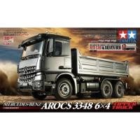 ราคา tamiya หัวลาก1:14 Mercedes’ Benz Actros 3345 6x6 tipper red cab (16884111968)