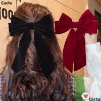 ราคา Cactu กิ๊บติดผม ผ้ากํามะหยี่ ประดับโบว์ ขนาดใหญ่ สีไวน์แดง สําหรับผู้หญิง (22362871251)