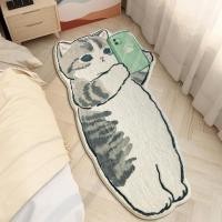 ราคา Mofu สัตว์ขนาดใหญ่แมว Mofusand ห้องการ์ตูนพรมห้องน้ําพรม/พรมห้องน้ําบ้าน 60X120 การ์ตูนแมว Kitty พรมปูพื้น (48851309453)
