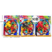 ราคา ชุดปืน หน้าไม้ +เป้ายิง ชุดปืนยิง สุ่มสี (1067517393)