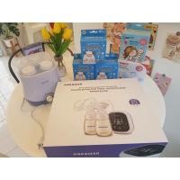 ราคา เครื่องปั๊มนม "KAKALEER" (2 มอเตอร์) มือ2 แถมเครื่องอุ่นนม++ (8416080918)