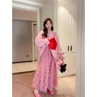 ราคา กระโปรงยาวชีฟองเกาหลี (24525995253)