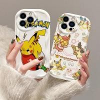 ราคา สําหรับRealmeหมายเหตุ50 14X C55 C53 C51 C35 C33 C30S C21Y C25Y Narzo 50อะนิเมะน่ารักP-Pikachu P-Pokemon 3D Waveกรณีนุ่มปกหลัง (40118478492)