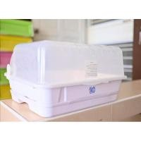 ราคา ที่คว่ำจานแบบมีฝาปิด ที่คว่ำจานพลาสติก ที่เก็บจานแบบมีฝาปิด ชั้นคว่ำจานมีฝาปิด พรีเมี่ยมเบบี้มายด์ ที่คว่ำจาน Baby Mind (7683309403)