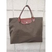 ราคา Longchamp Cabas open tote สี Taupe ของแท้ sz M (441869069)