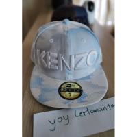 ราคา New era x Kenzo ไซส์ 7 มือสอง ของแท้ มอมแมมนิดหน่อยค่ะ (23007146859)