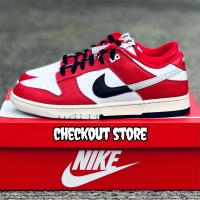 ราคา Nike Dunk Low Retro PRM “Chicago Split” [แท้%] (19090088811)