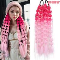 ราคา BEOHESP ต่อผมสี, น้ําหนักเบา 20 "เด็ก Bubble Ponytail Extension, Handmade ถักแฟชั่นผู้หญิงสําหรับสาวสําหรับ EDC เทศกาล Rave Ombre Crazy Hair Day อุปกรณ์เสริม (41276612937)