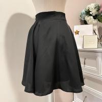 ราคา ส่งต่อ️กระโปรงผ้าชีฟอง มีซับในกางเกง สีดำ (27973283212)