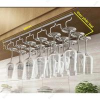 ราคา 304 ชั้นวางแก้วไวน์สแตนเลสพร้อมจุกถ้วย 2 ปลาย - 304 ชั้นวางแก้วบาร์สแตนเลสขนาด บาร์ก123456 (28111110242)