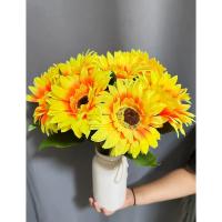 ราคา ดอกทานตะวัน ช่อดอกทานตะวัน ดอกทานตะวันปลอม ดอกทานตะวันดอกใหญ่ ดอกไม้ปลอม พร๊อพถ่ายรูป ตกแต่งบ้าน (23128580861)