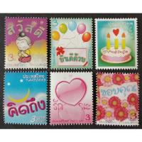 ราคา [แสตมป์ไปรษณีย์ไทย ยังไม่ใช้] แสตมป์ทั่วไป-ข้อความบนแสตมป์ ปี 2553 , 6 ดวงต่อชุด หน้าดวง 3 บาทต่อดวง (12150417988)