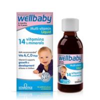 ราคา ส่งฟรี!! Wellbaby Multi-vitamin Liquid 150ml. (ของแท้จากอังกฤษ) (ออร์เดอร์ละไม่เกิน 2 ขวดค่ะ) (2270721781)