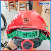 ราคา หมวกกันน็อค MERAH MSA ครบชุด / หมวกกันน็อคทํางานโครงการ MSA สีแดง - SNI (45200081278)