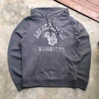 ราคา Abercrombie And Fitch COUNTOWNARIOR รวบรวมเสื้อกันหนาวหมวกสีเทา (41214747346)