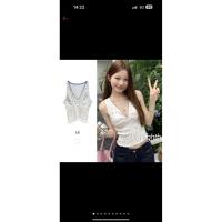ราคา เสื้อกล้ามรัดรูปลายดอกไม้ (43613769712)