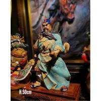 ราคา เทพเจ้ากวนอู ปางสั่งการสูง50cm (8153256628)