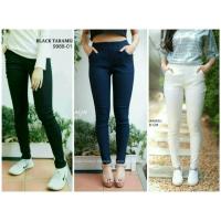 ราคา กางเกงสกินนี่รุ่นขายดีของทางร้าน เนื้อผ้ายืดนุ่ม * เก็บทรงเป๊ะ * เอวสูง (393701268)