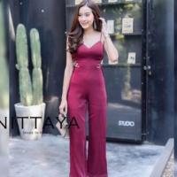 ราคา จั้มขายาว สายเดี่ยว ป้าย Nittaya ส่งฟรี ลทบ. (2300701091)