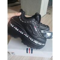 ราคา รองเท้า​ Fila disruptor 2 wedge​ ​tapeytape black​ US​ 6​ ของแท้​ ฟิล่าสีดำ (8403330799)