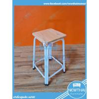 ราคา เก้าอี้ขาเหล็กคู่ ✅หน้าไม้ 18 นิ้ว24นิ้ว30นิ้ว (29902913862)