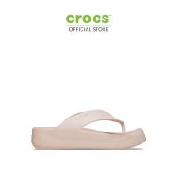 ราคา CROCS รองเท้าแตะผู้หญิง GETAWAY PLATFORM FLIP รุ่น 2094106UR - QUARTZ (24370959002)