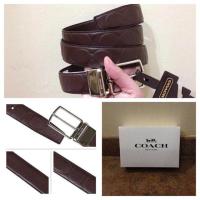 ราคา COACH signature men belt (185574380)