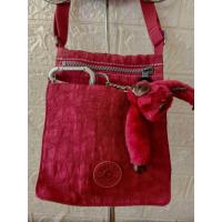 ราคา MERAH Kipling กระเป๋าสะพายสีแดงบานเย็น (28954034820)