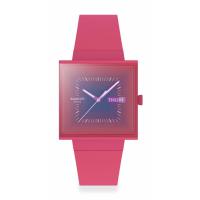 ราคา Swatch นาฬิกาผู้หญิง SQUARELY BERRY รุ่น SO34R700 (29427524997)