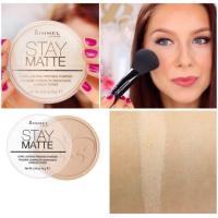 ราคา แท้ Rimmel Stay Matte Pressed Powder #Transparent (754509597)
