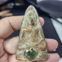 ราคา พระยอดขุนพลเนื้อชินทอง ติดเม็ดพระธาตุ กรุดอยไซ (41618377263)