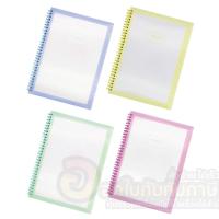 ราคา สมุด สมุดโน๊ต สมุดบันทึก Wengu ขนาด A5 และ B5 ปก PP สีพาสเทล สมุดริมลวด มี 4 สีให้เลือก จำนวน 1เล่ม พร้อมส่ง (13755815730)