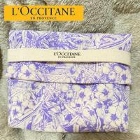 ราคา กระเป๋า Loccitane Immortelle Canvas Cosmetic Bag - สีม่วง ของแท้ 100% (44202452748)
